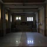 Le due piccole rampe di scale che immettono i visitatori nella chiesa